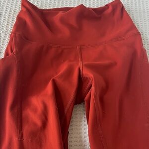 Lululemon Athletica Rust Leggings